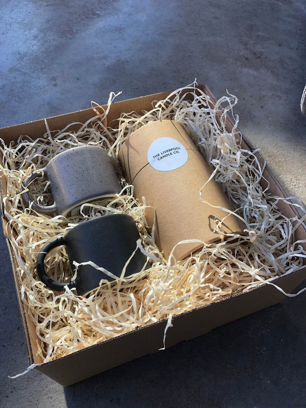 Mixed Espresso Mug & Candle Gift Set