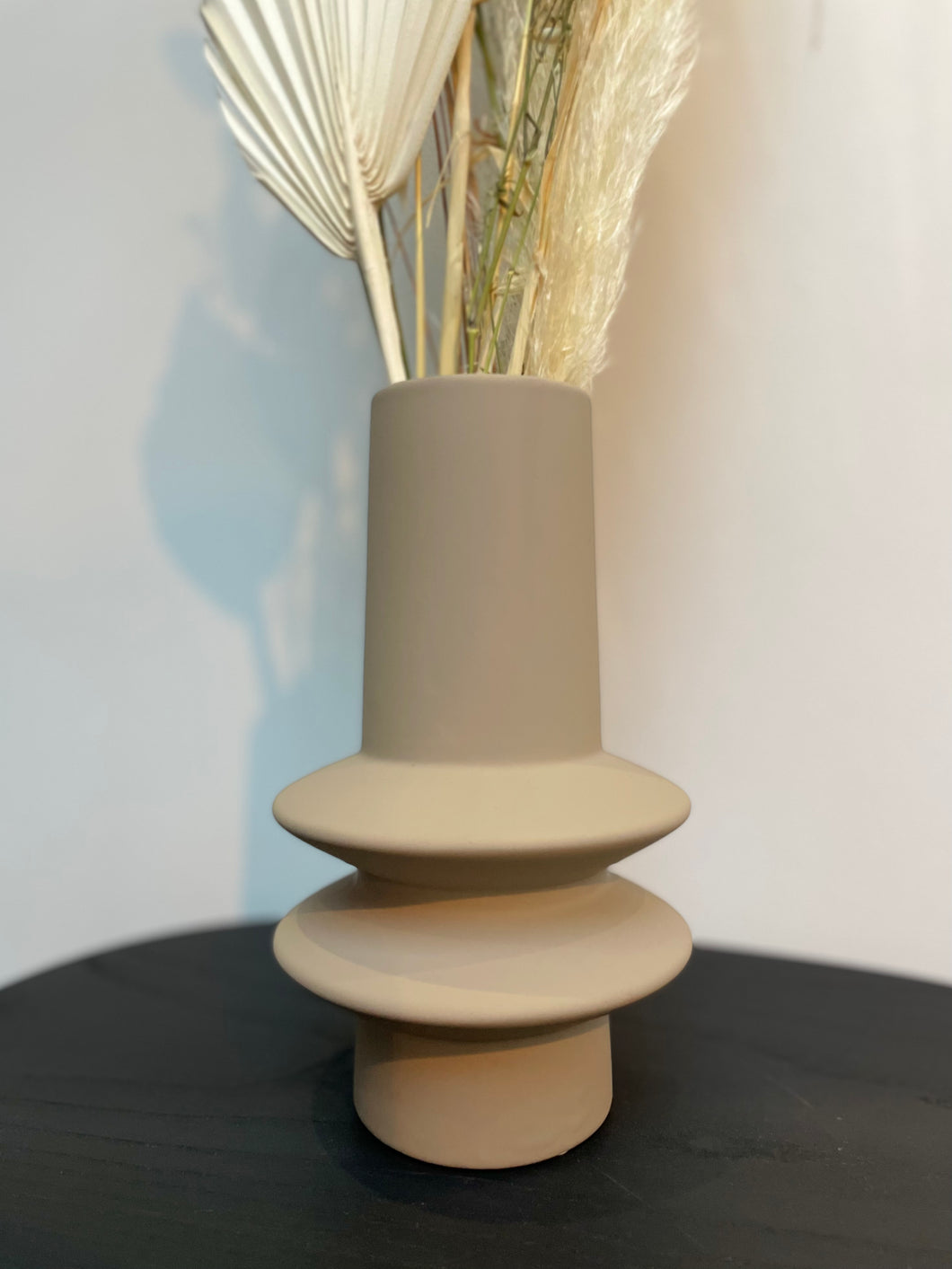 Isold Vase, Natural Stoneware
